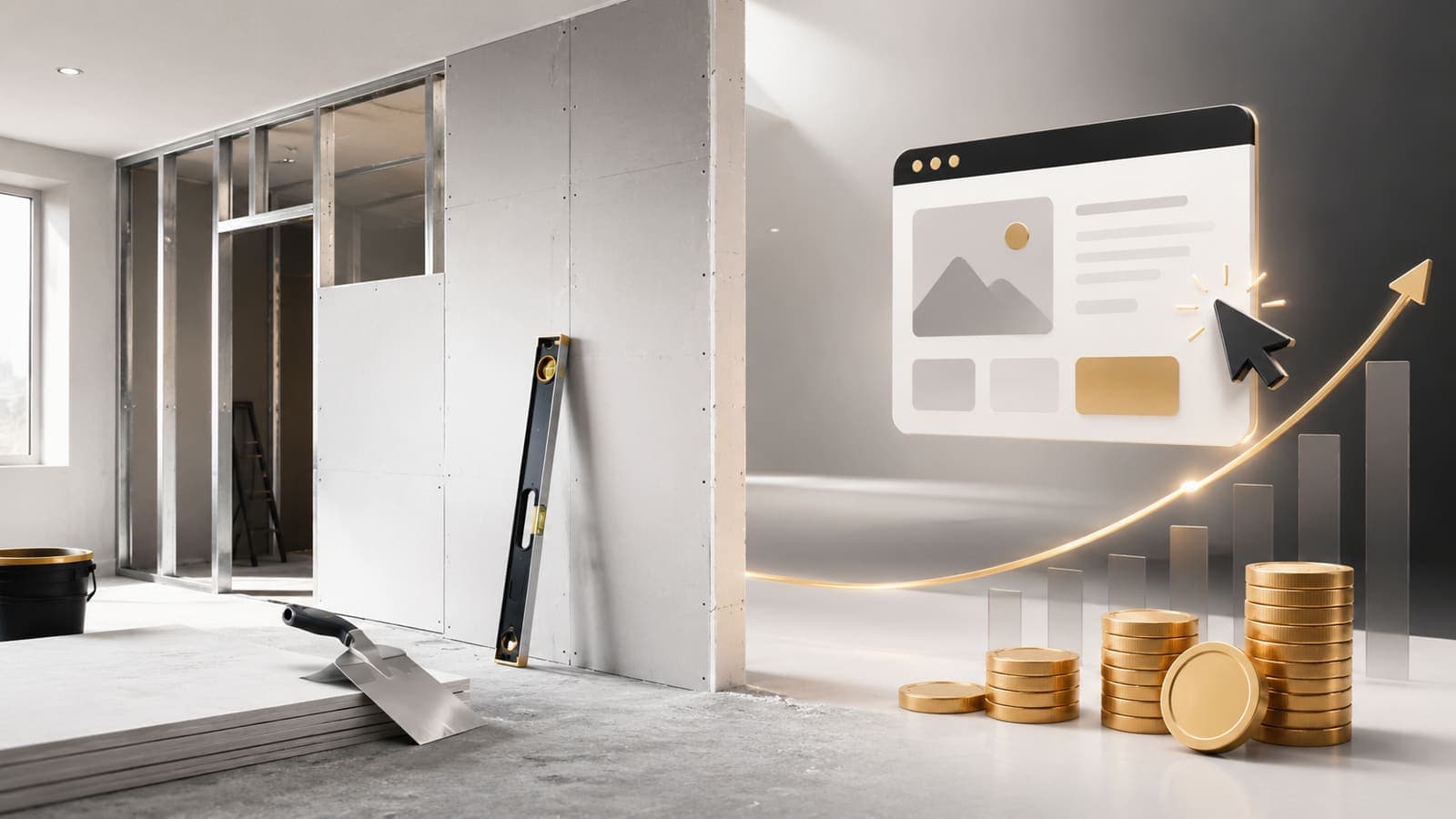 Illustration de l'article : Combien rapporte vraiment une campagne Google Ads pour un plaquiste ?